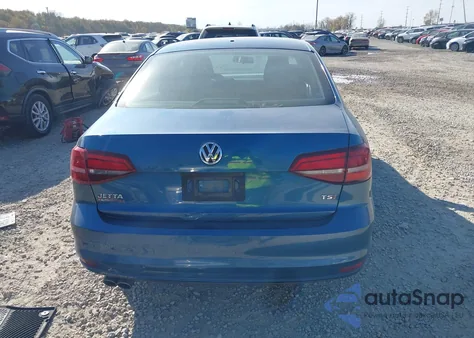 2017 Volkswagen Jetta 1.4T S z USA, uszkodzony, nr VIN 3VW2B7AJ4HM257929